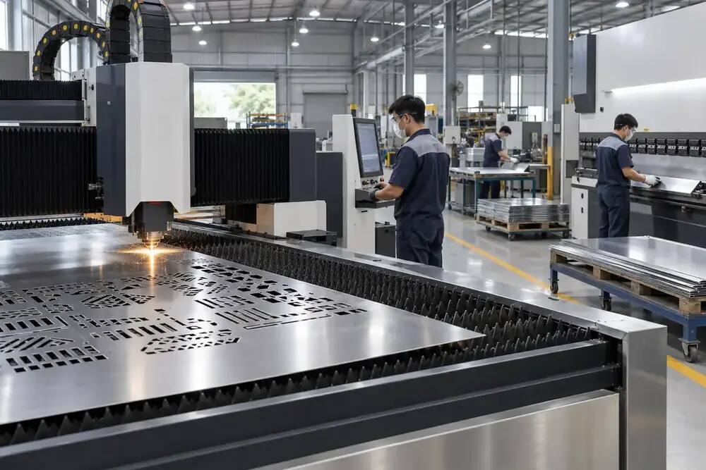 Gia công CNC miền Bắc phong cách Cắt laser CNC