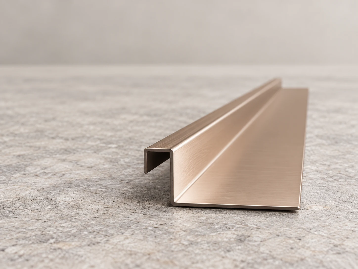 Nẹp inox chữ Z — mẫu minh họa để tham khảo kiểu dáng